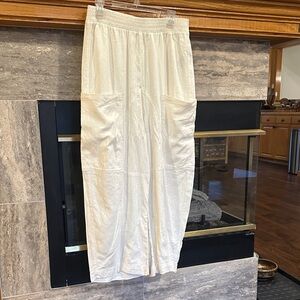 Urban Outfitters Cream Relaxed Pants